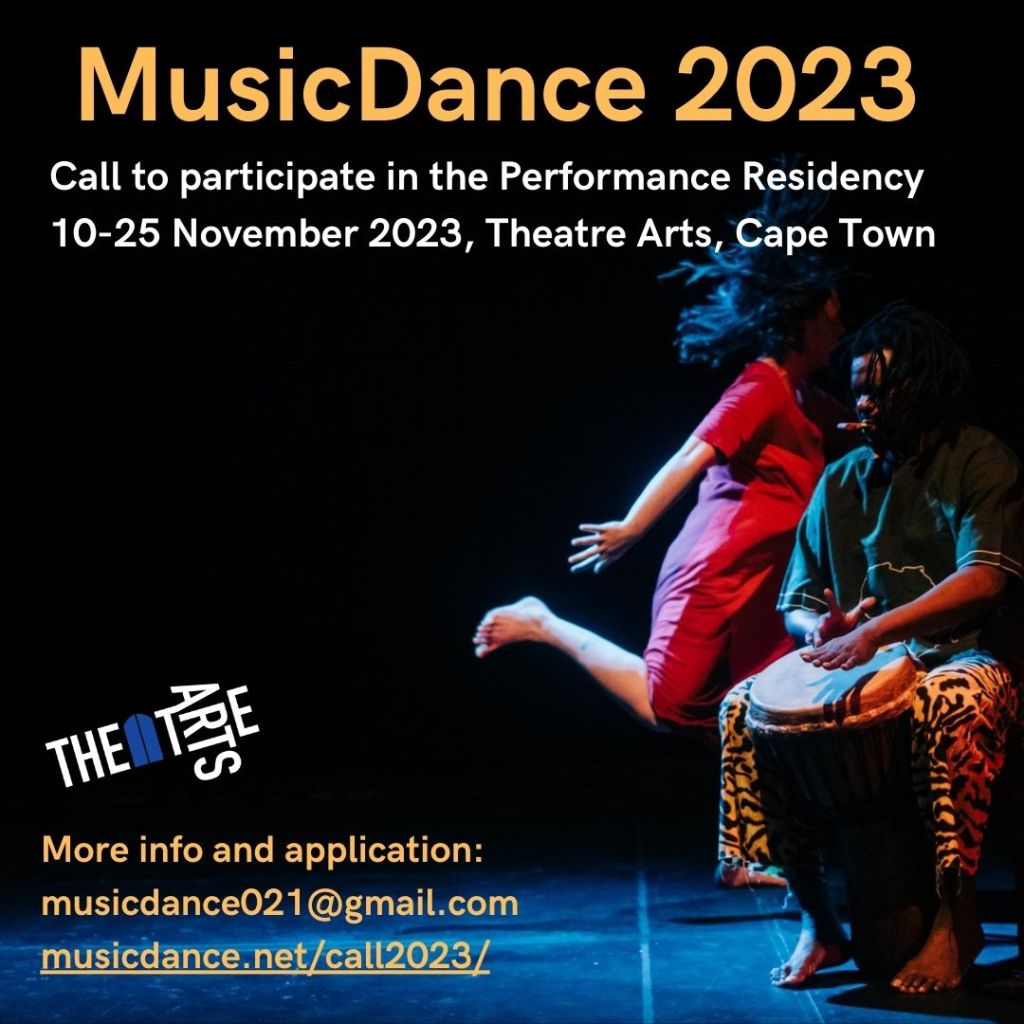 Call to participate in the MusicDance Performance Residency 2023 –